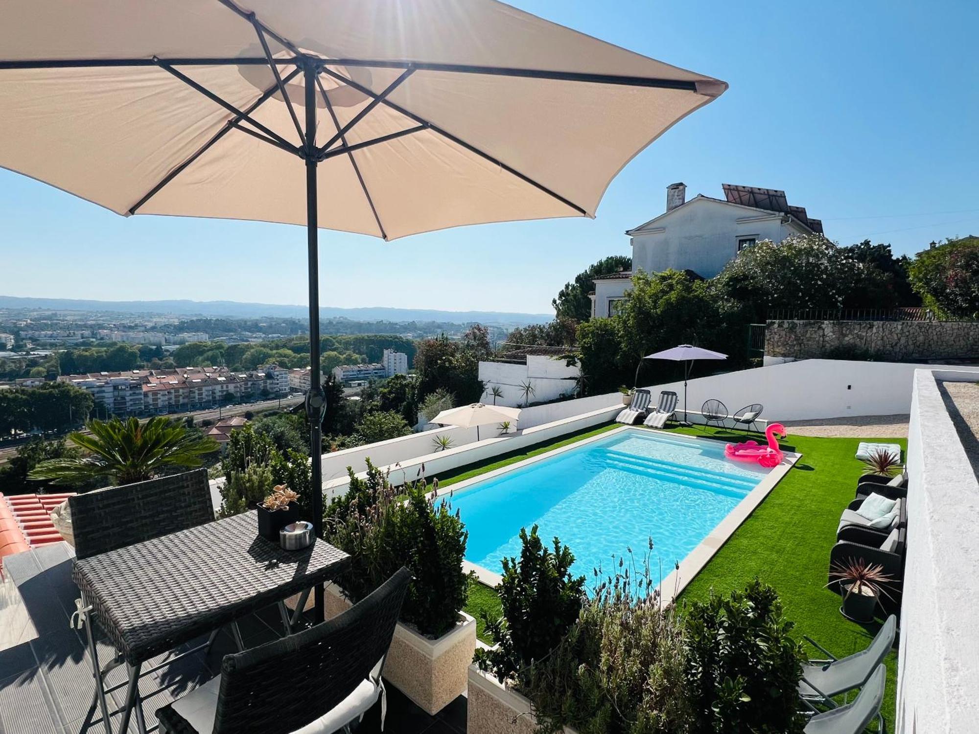 Vila Pombal Tomar Apartments - Pool & City Views Dış mekan fotoğraf